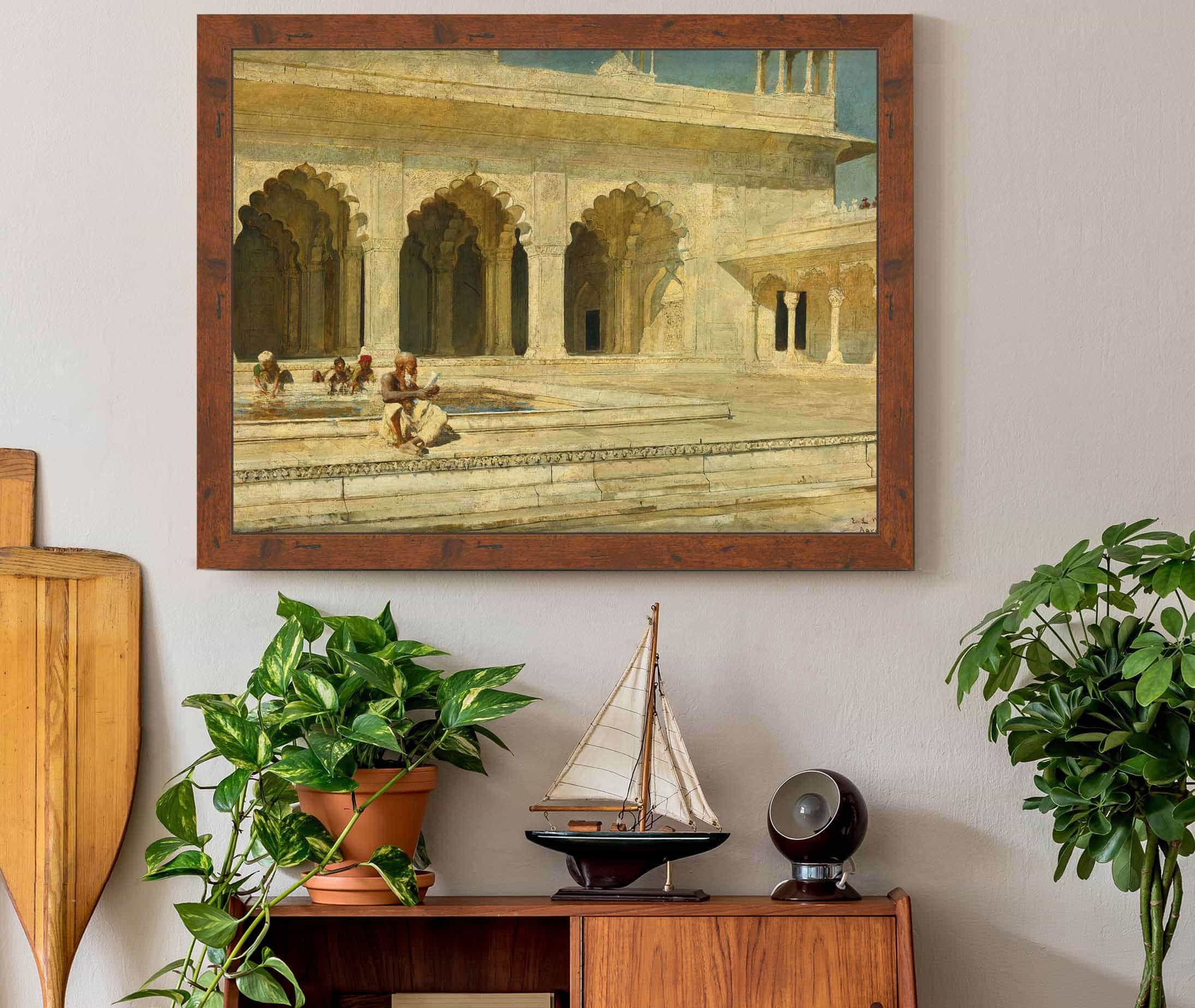 The Pearl Mosque Agra by Edwin Lord Weeks - Image 3
