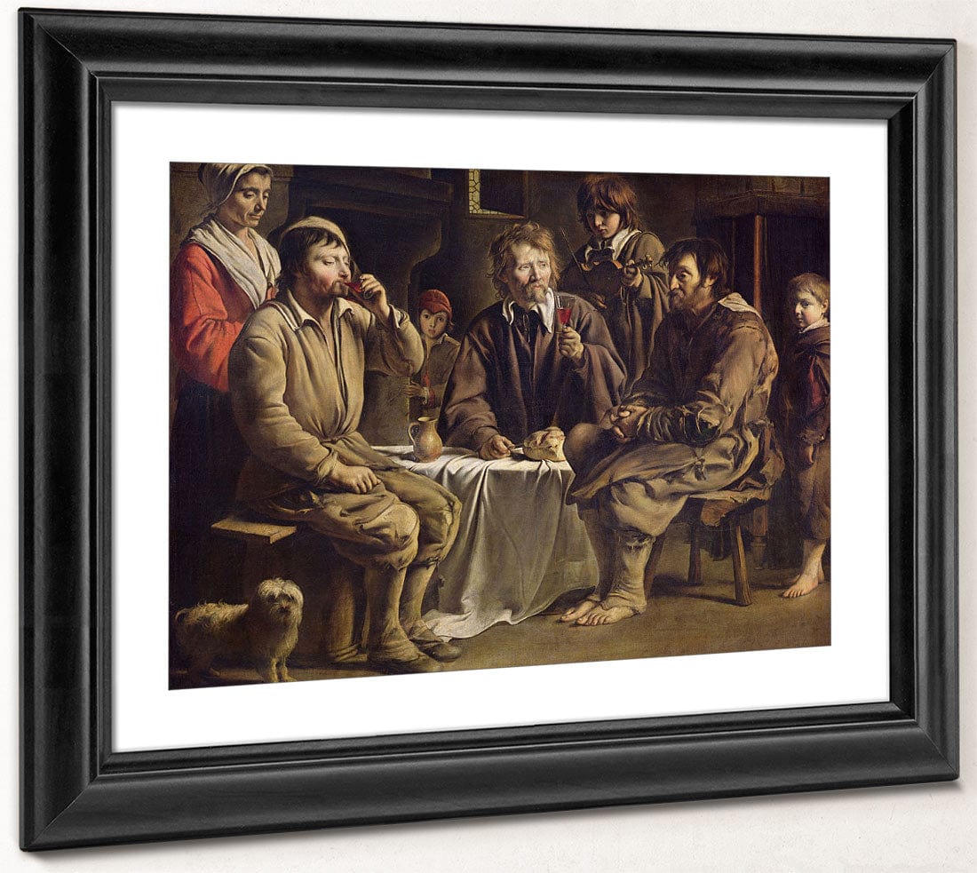 The Peasant's Meal By Louis Le Nain - Image 2