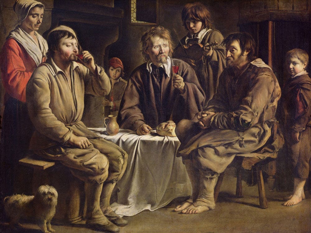 The Peasant's Meal By Louis Le Nain - Image 5