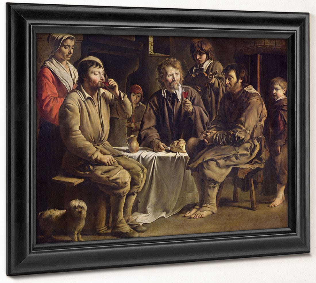 The Peasant's Meal By Louis Le Nain - Image 6
