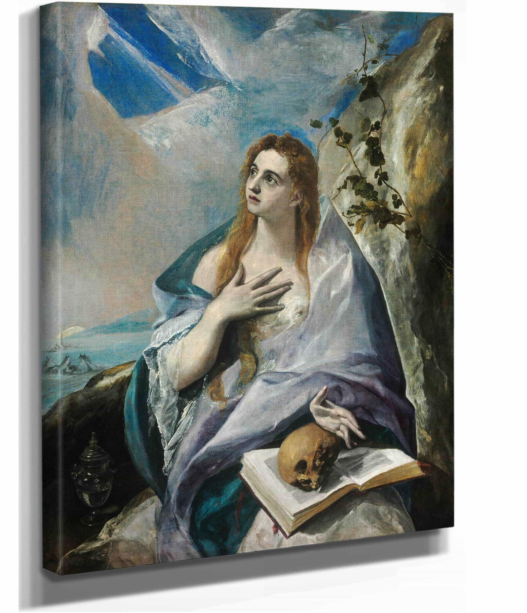 The Penitent Magdalene by El Greco - Image 2
