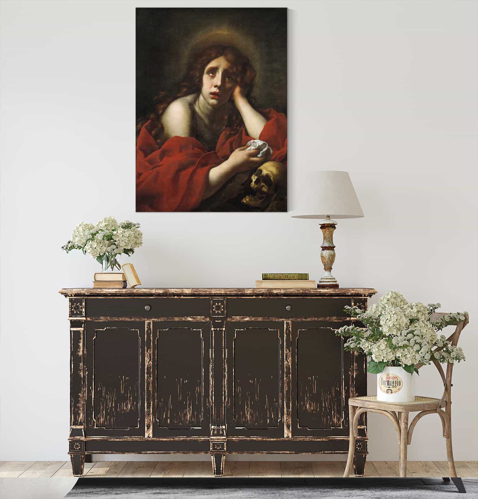 The Penitent Mary Magdalene by Carlo Dolci - Image 4