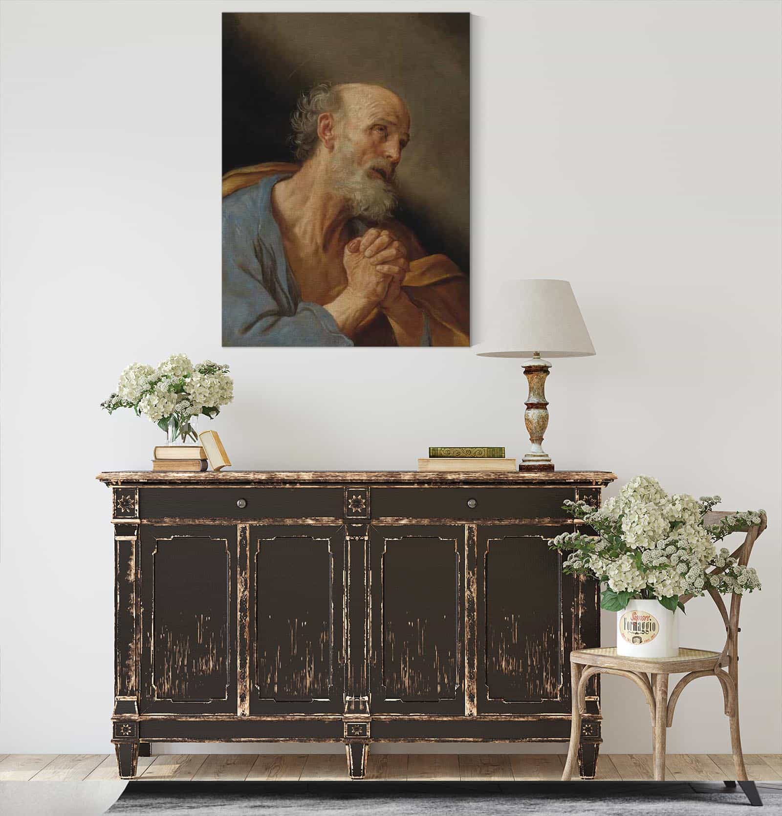 The Penitent Saint Peter by Guido Reni - Image 4
