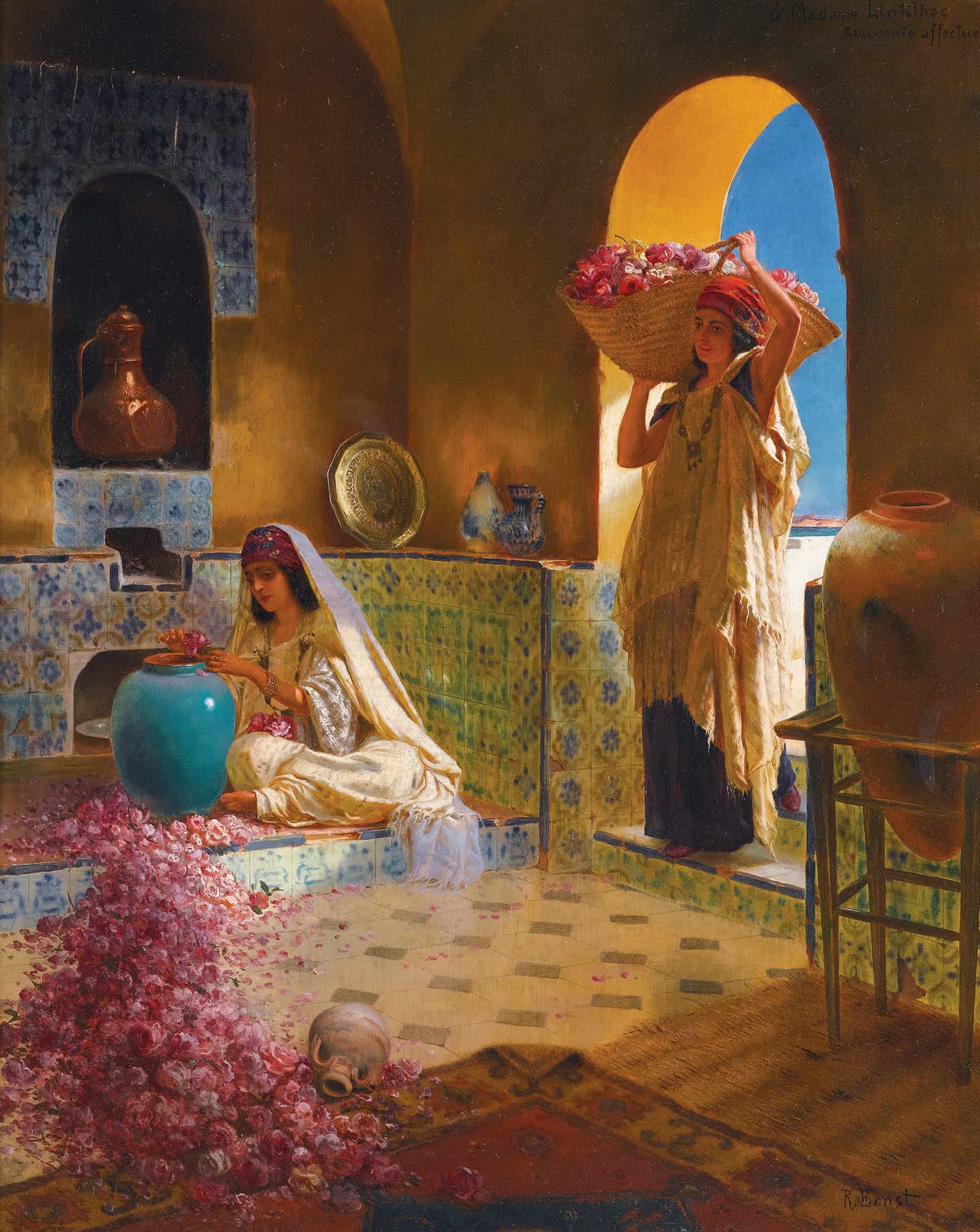 The Perfume Makers by Rudolf Ernst