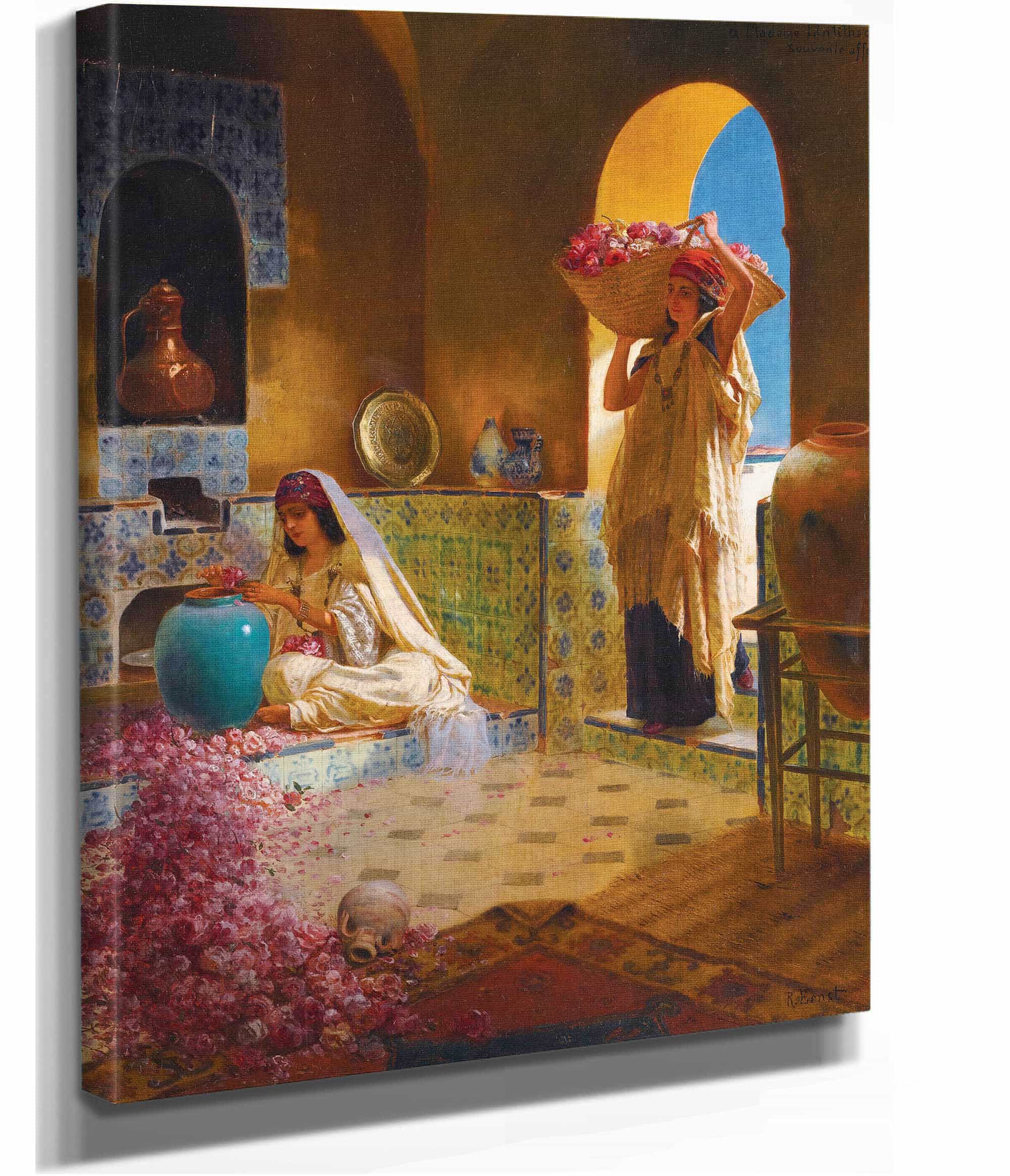 The Perfume Makers by Rudolf Ernst - Image 2