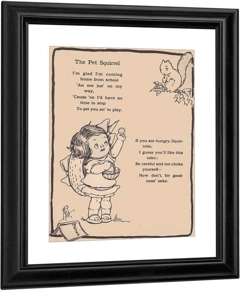 The Pet Squirrel Illustrated By Grace G Drayton - Image 3