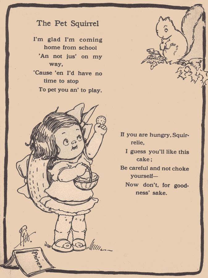 The Pet Squirrel Illustrated By Grace G Drayton - Image 6
