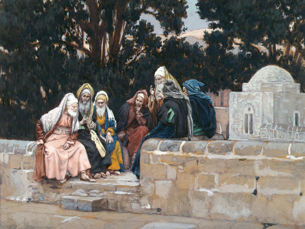 The Pharisees And Herodians Take Counsel Against Jesus By James Tissot - Image 7