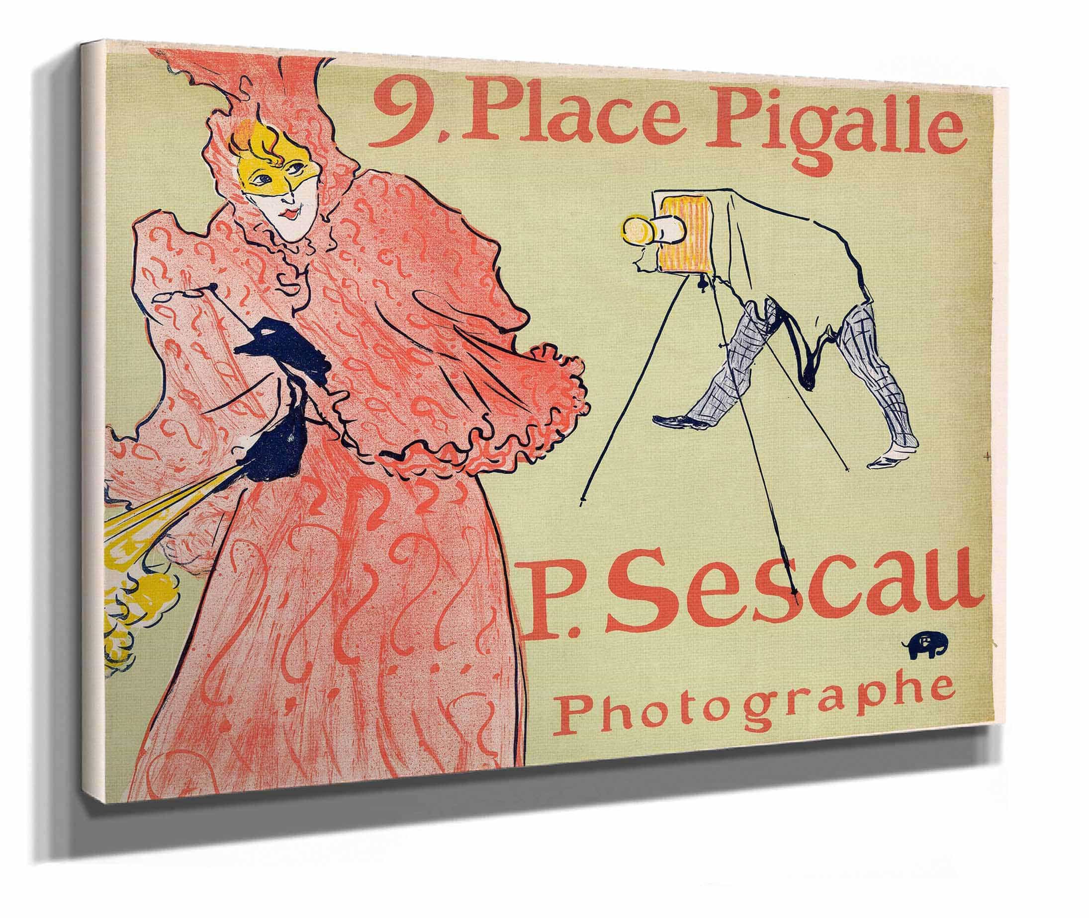 The Photographer Sescau by Henri De Toulouse Lautrec - Image 2
