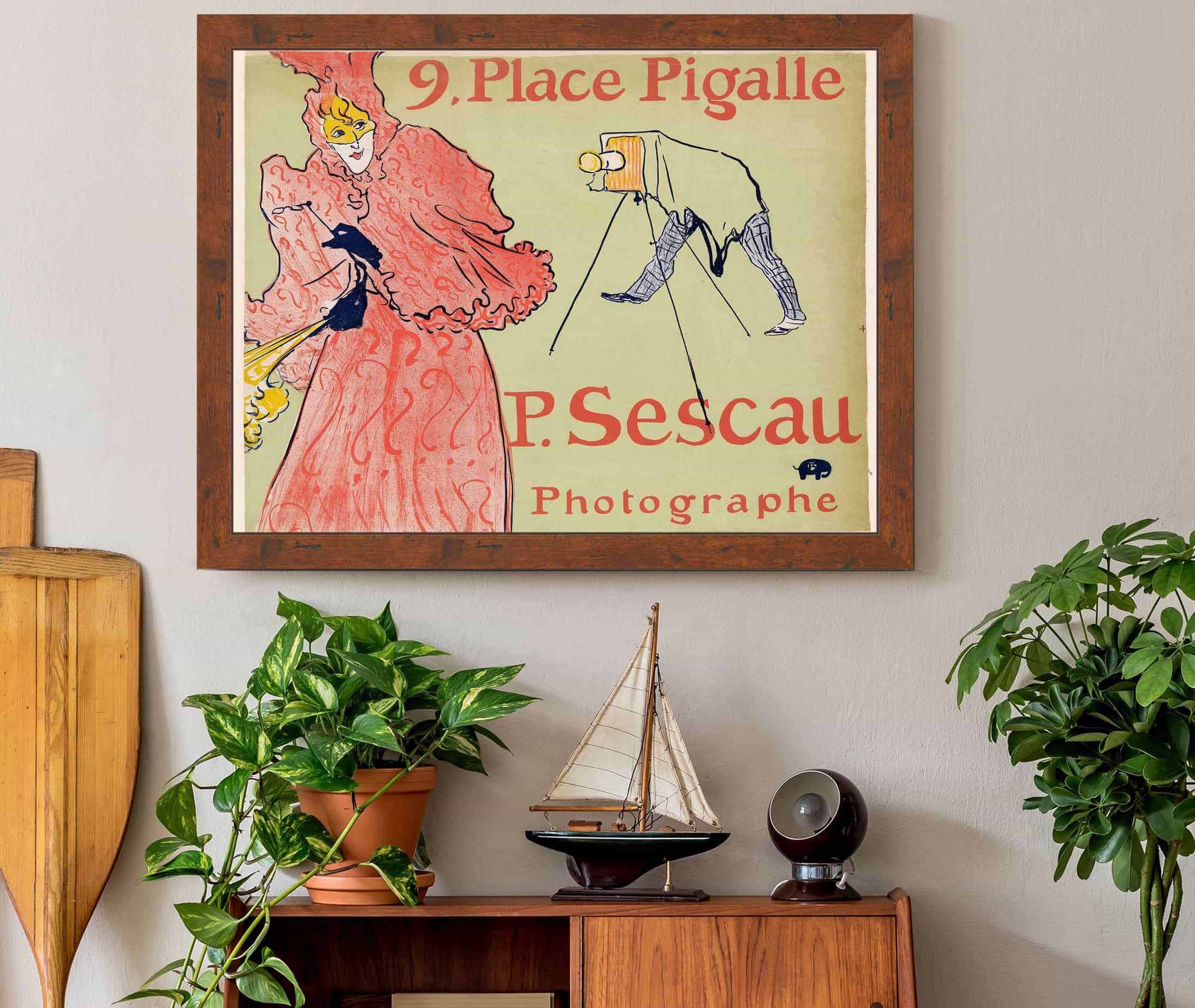 The Photographer Sescau by Henri De Toulouse Lautrec - Image 3