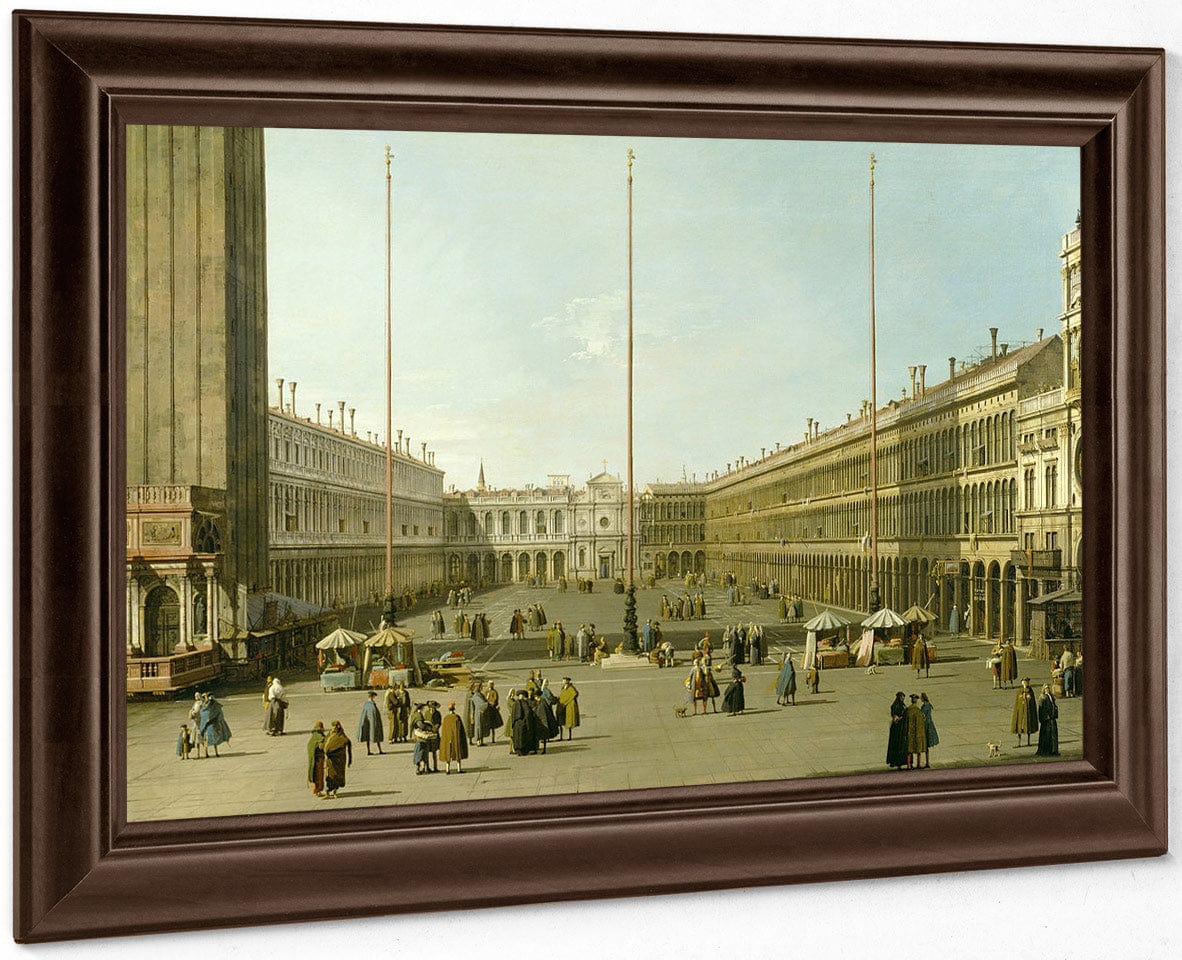 The Piazza San Marco By Canaletto - Image 6