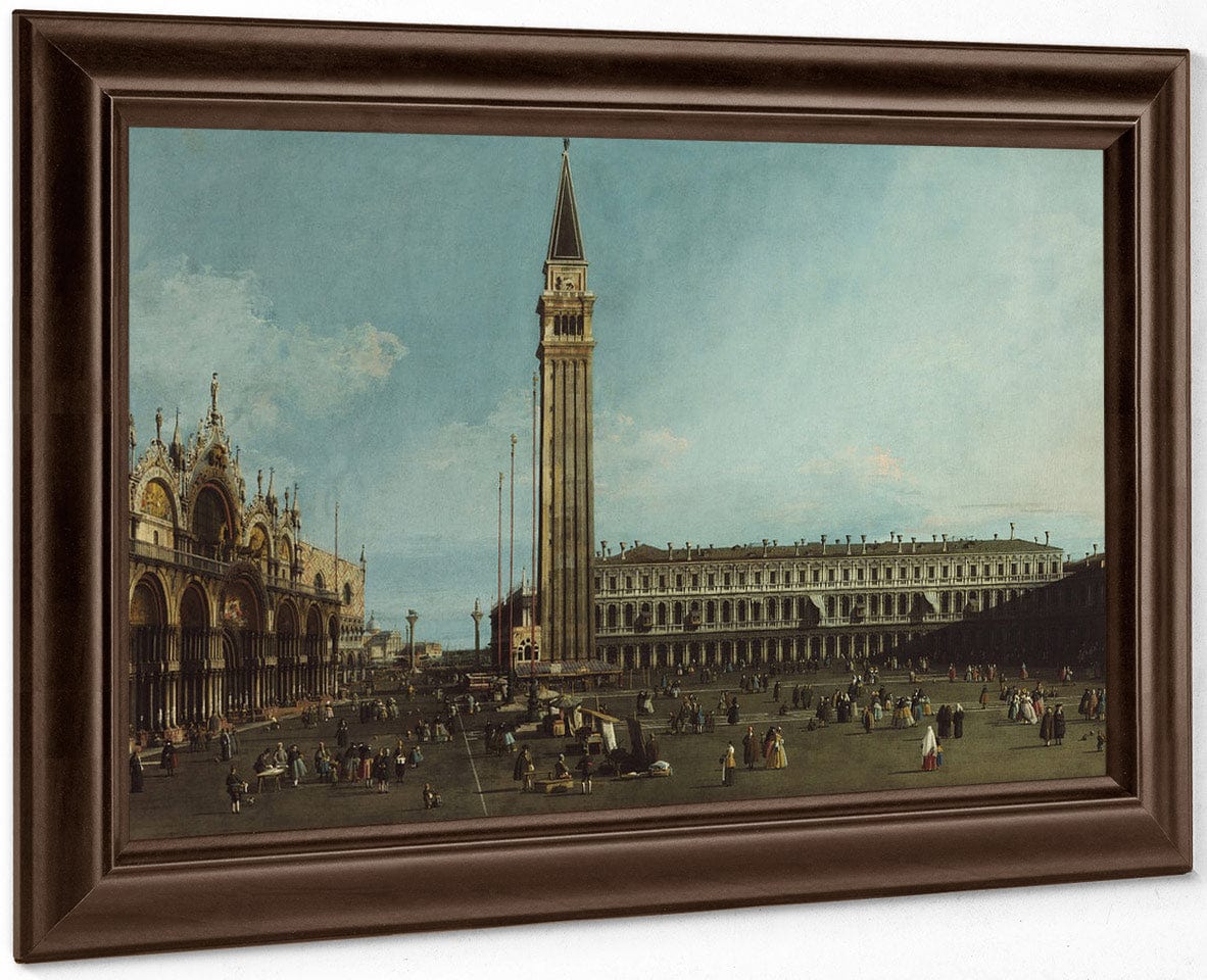 The Piazza San Marco Venice By Canaletto - Image 6