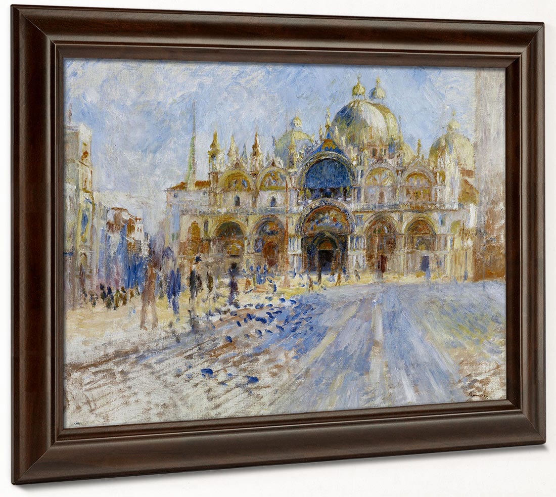 The Piazza San Marco, Venice By Pierre Auguste Renoir - Image 4