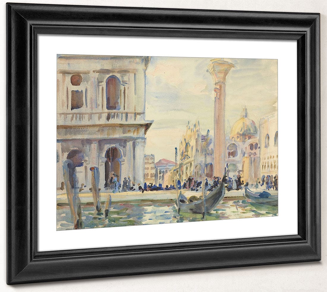 The Piazzetta By John Singer Sargent - Image 4