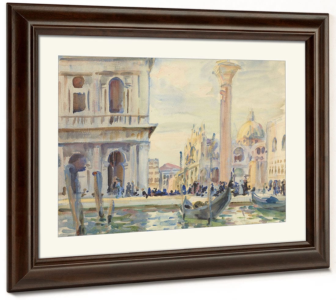 The Piazzetta By John Singer Sargent - Image 5