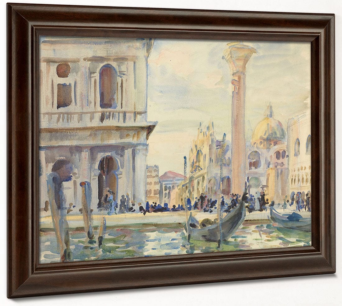 The Piazzetta By John Singer Sargent - Image 6