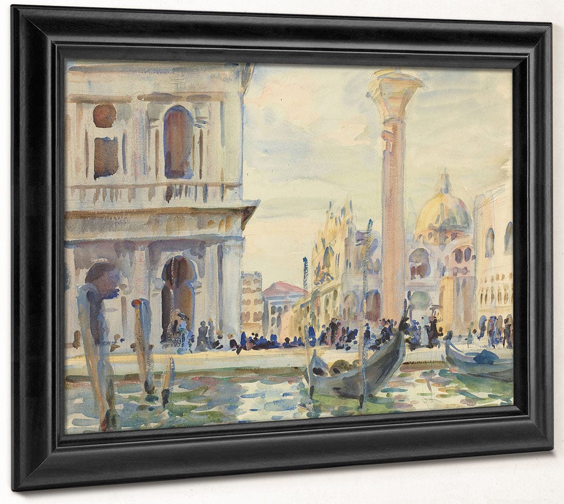 The Piazzetta By John Singer Sargent - Image 8