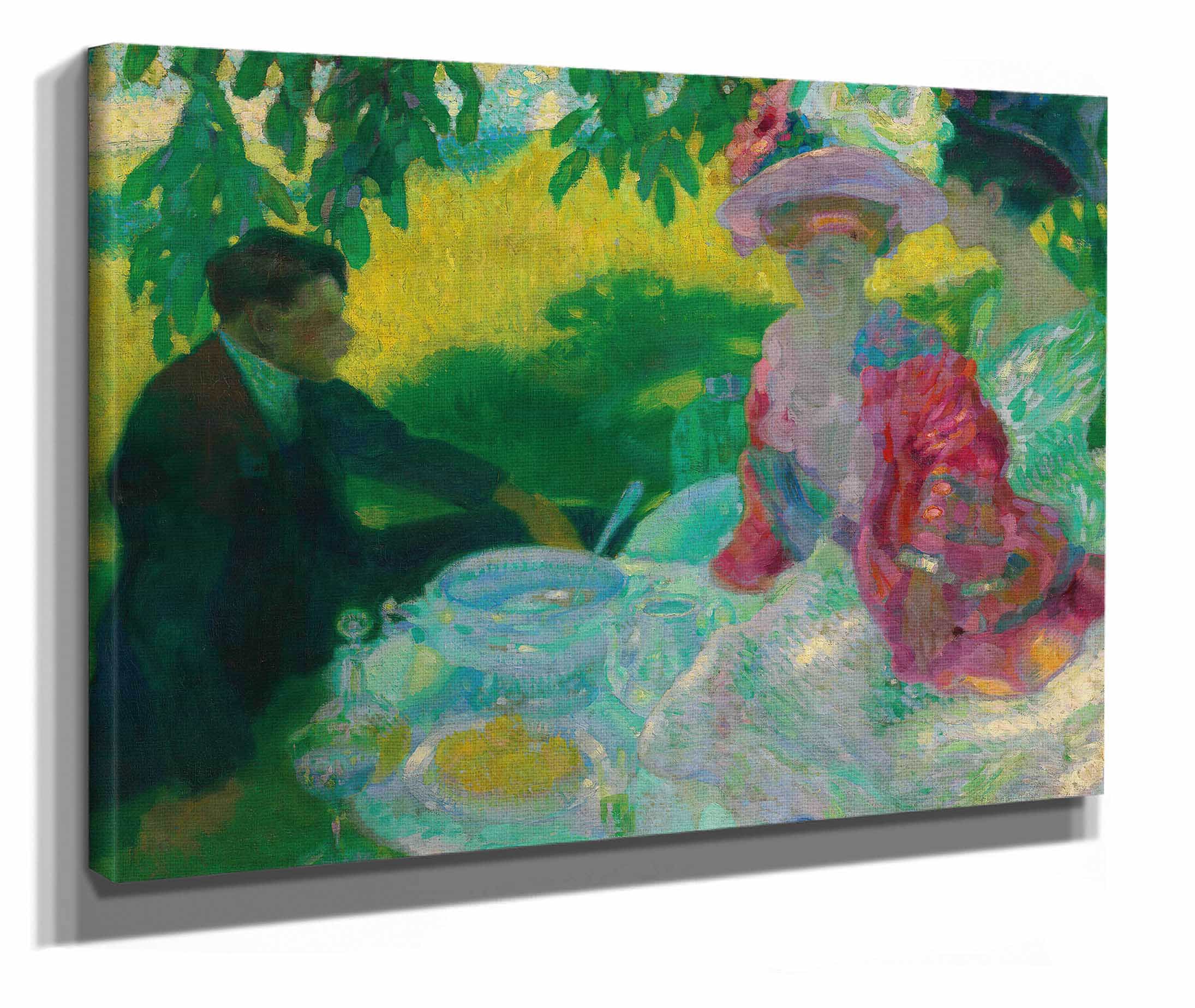 The Picnic by Leo Putz - Image 2
