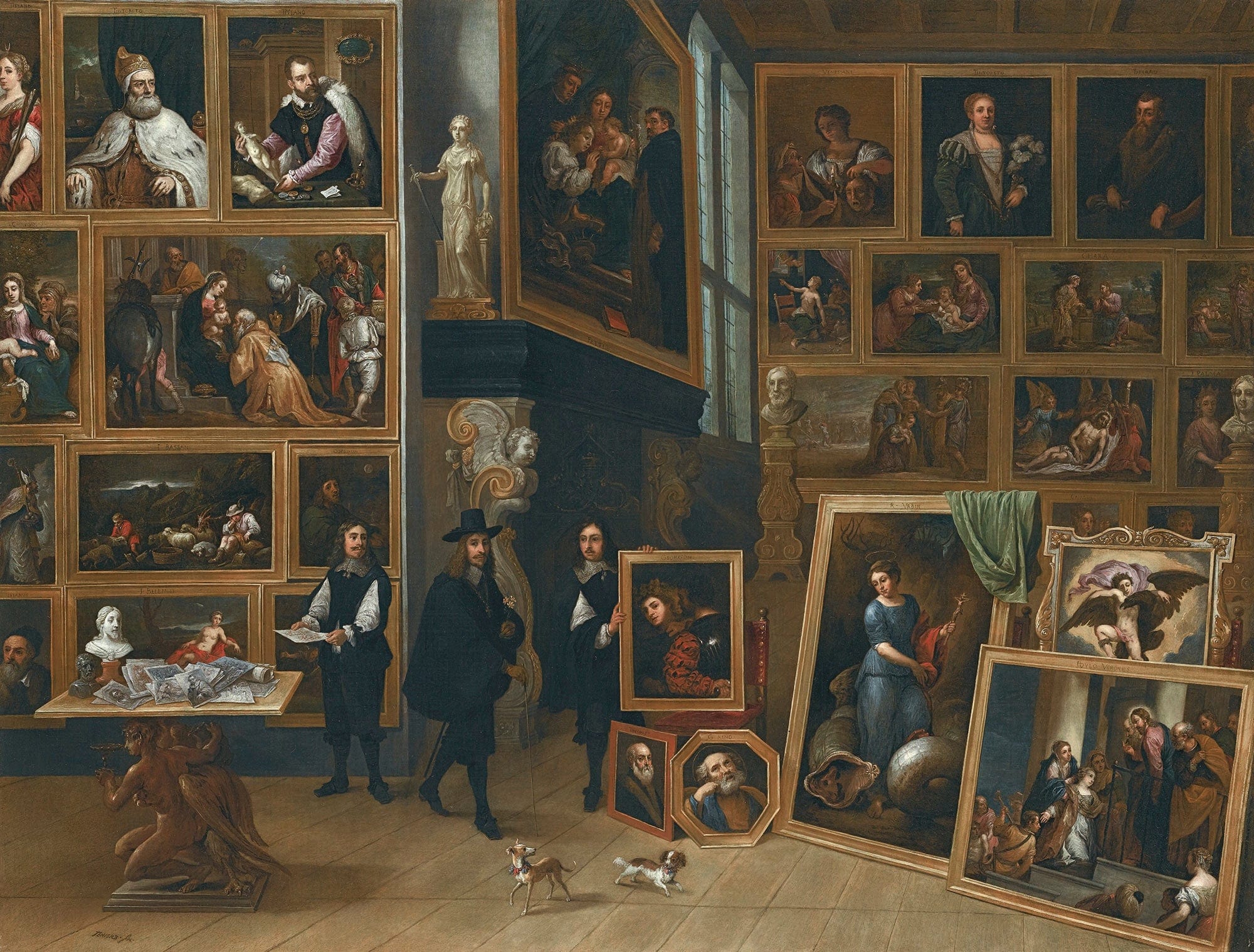 The Picture Gallery Of Archduke Leopold William by David Teniers The Younger - Image 2