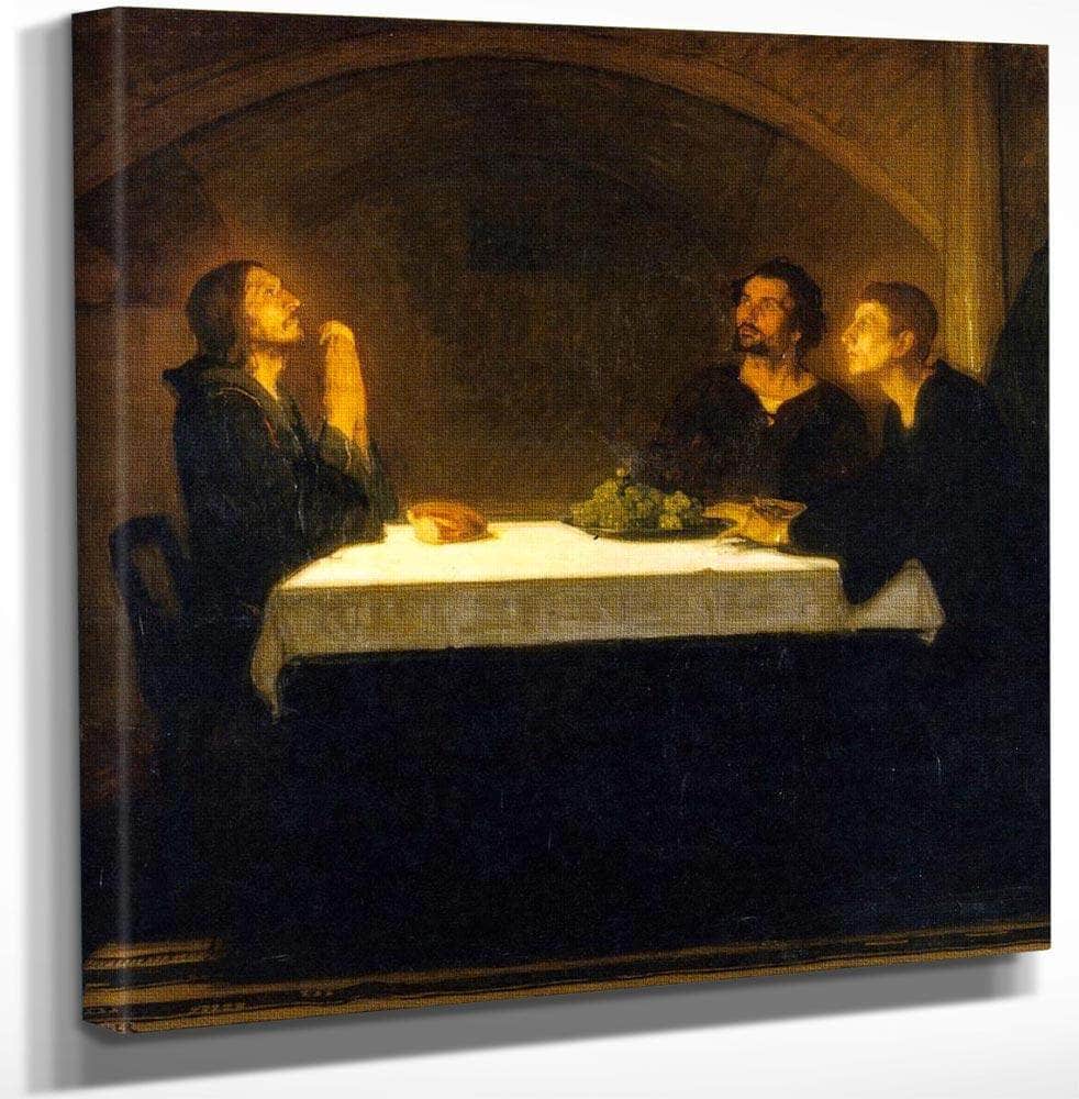 The Pilgrims Of Emmaus By Henry Ossawa Tanner - Image 3