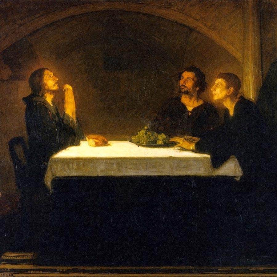 The Pilgrims Of Emmaus By Henry Ossawa Tanner - Image 5