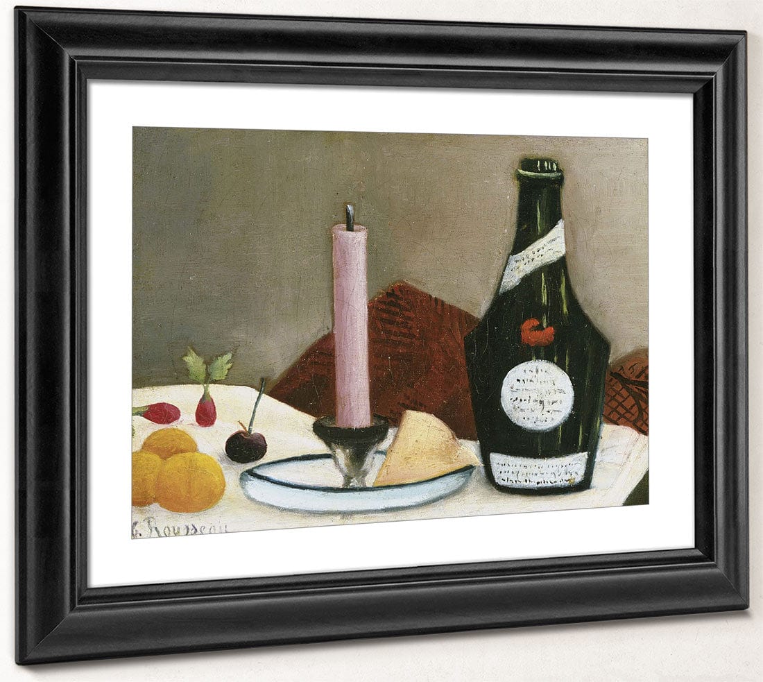 The Pink Candle By Henri Julien Felix Rousseau - Image 4