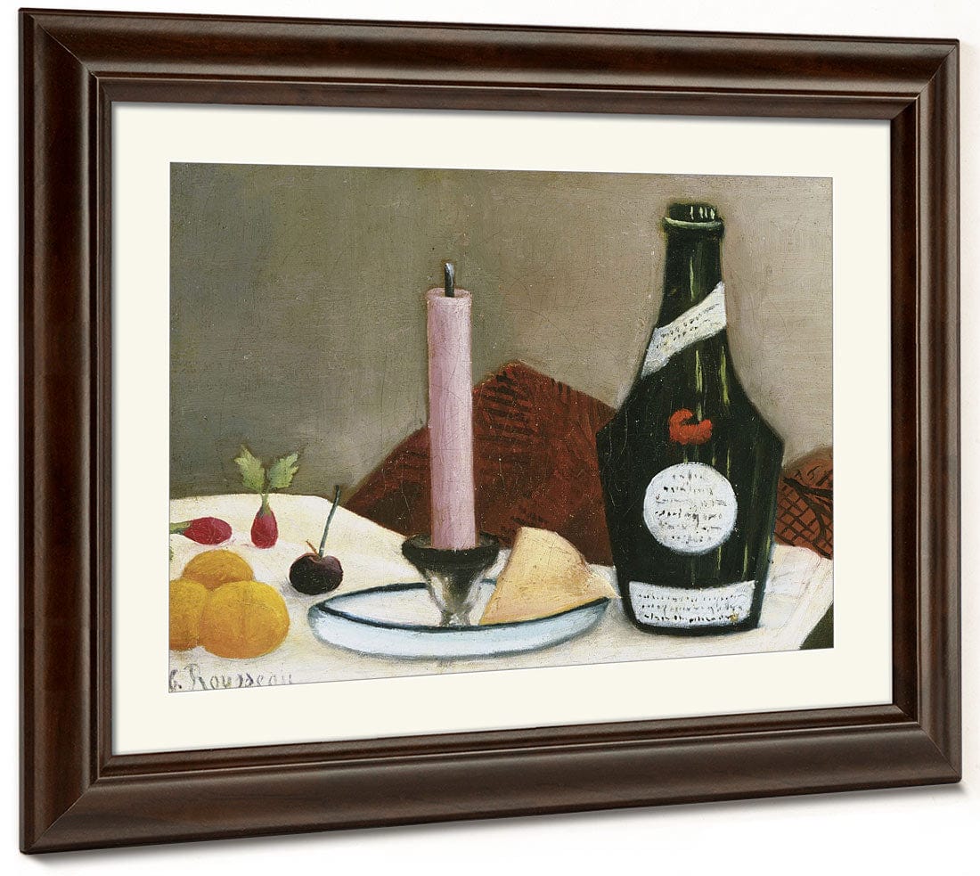 The Pink Candle By Henri Julien Felix Rousseau - Image 5
