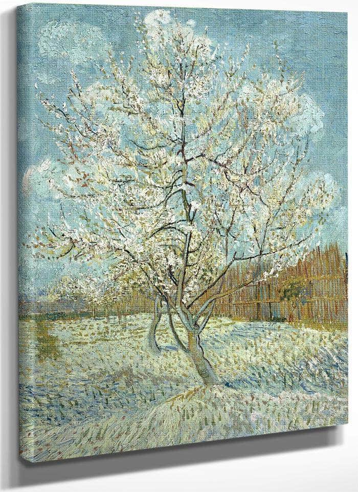 The Pink Peach Tree By Vincent Van Gogh