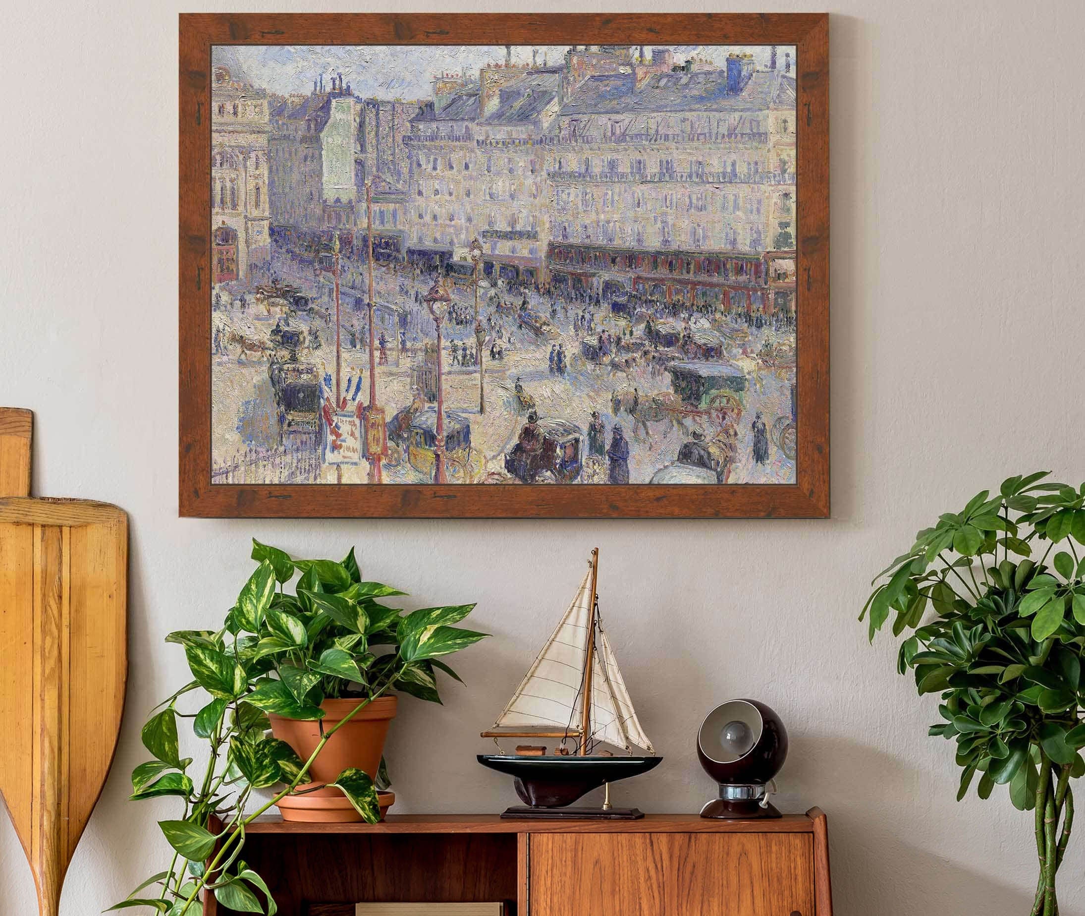 The Place Du Havre Paris by Camille Pissarro - Image 3