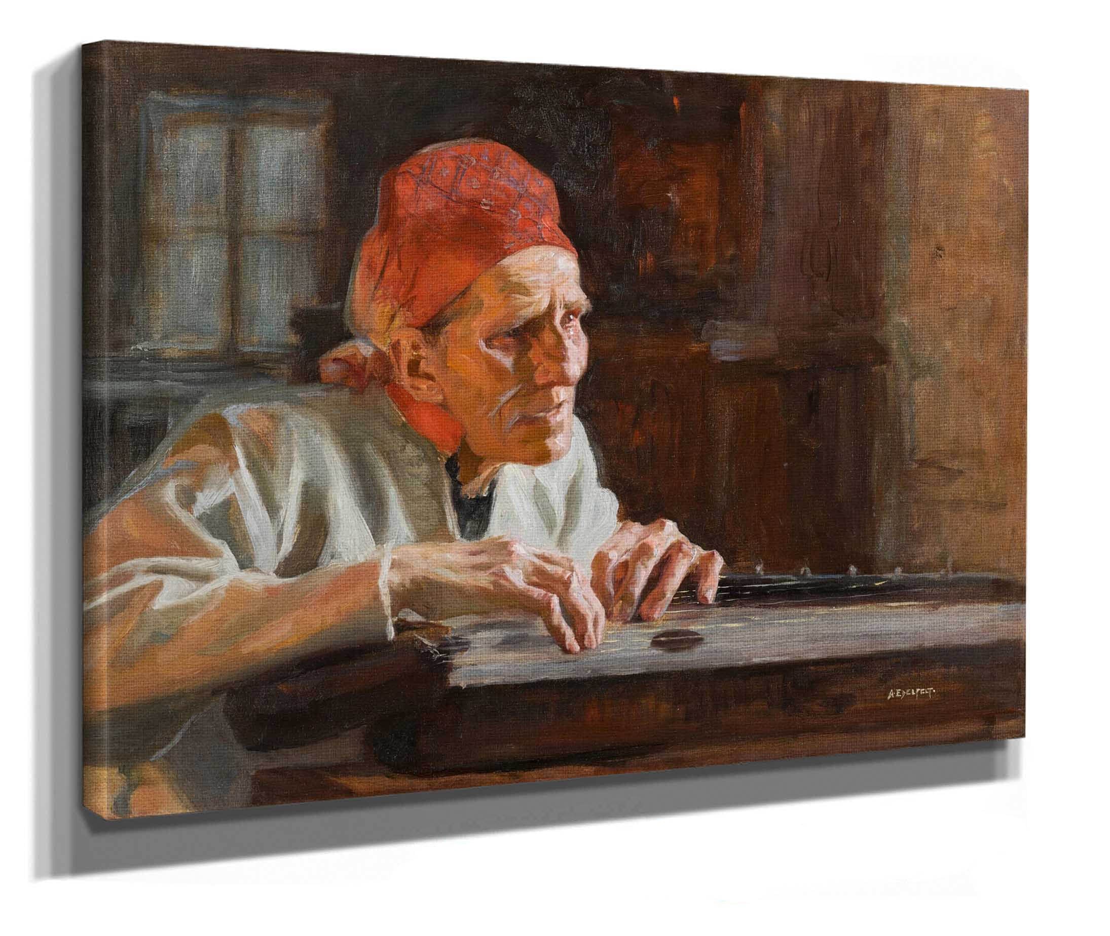 The Poet Larin Paraske by Albert Edelfelt - Image 2