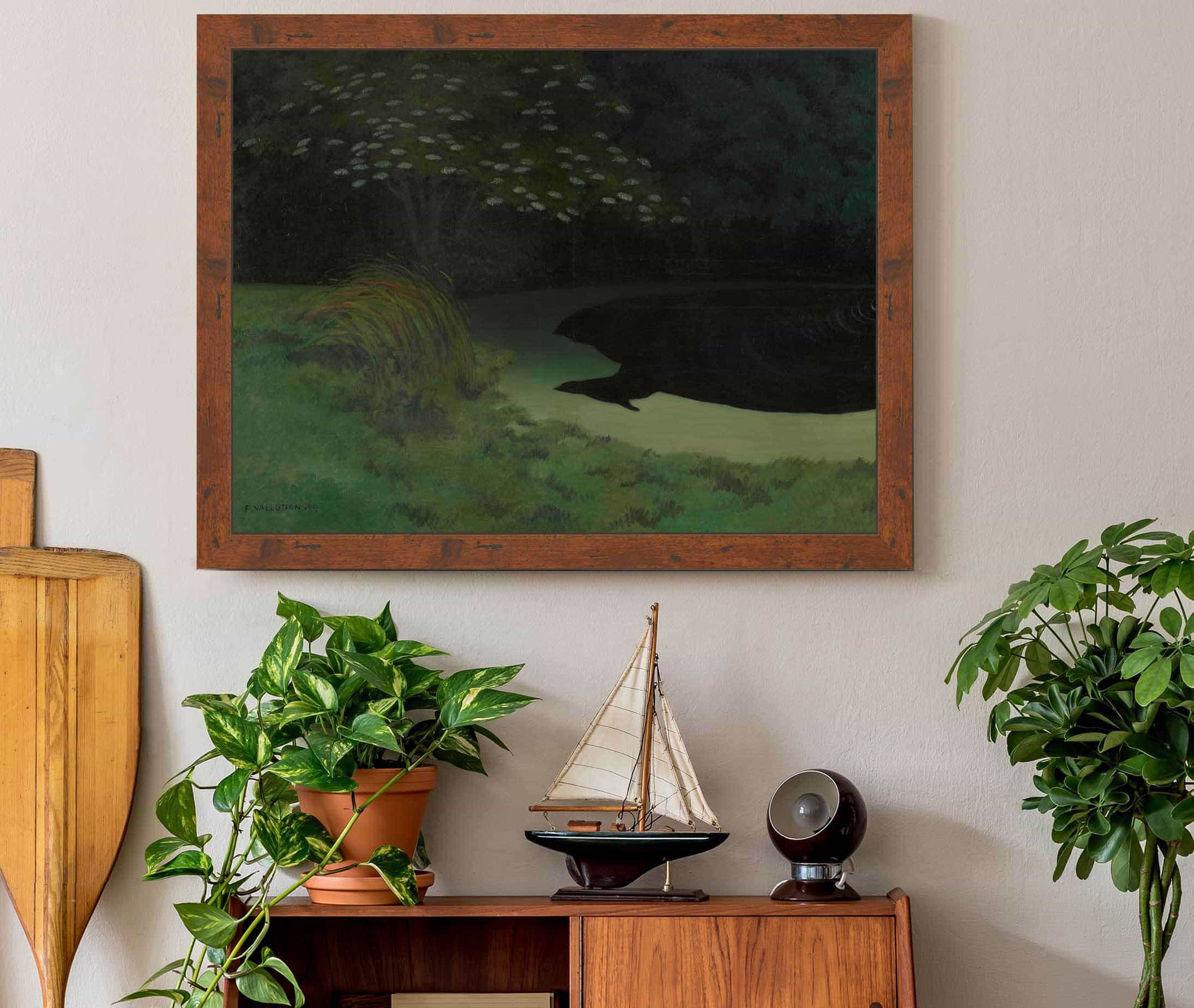 The Pond Honfleur by Felix Vallotton - Image 3