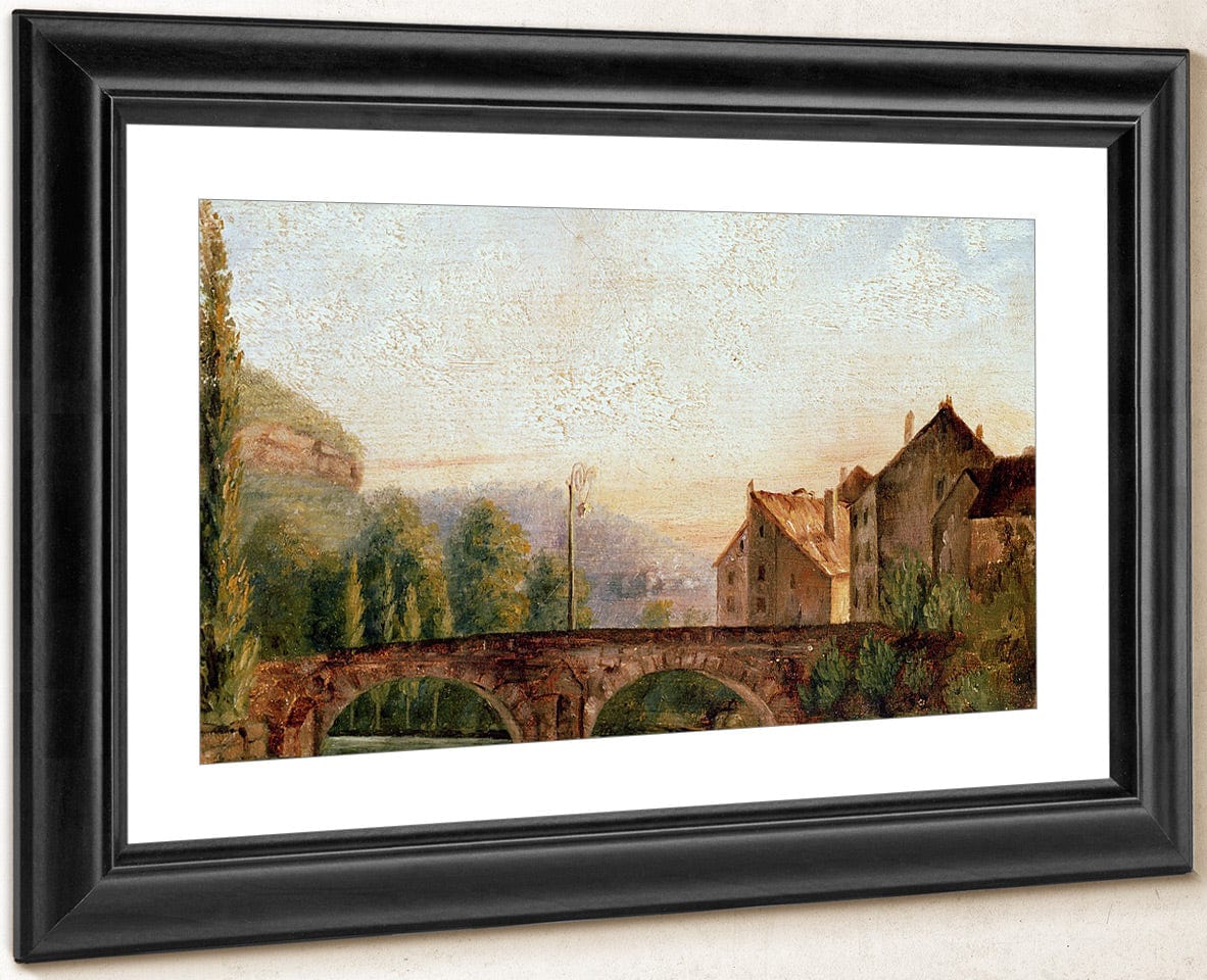 The Pont De Nahin At Ornans By Jean Desire Gustave Courbet - Image 4