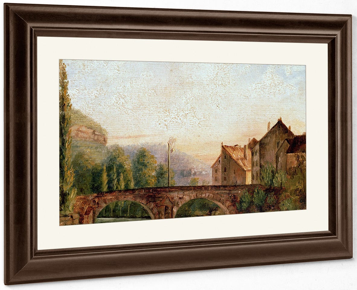 The Pont De Nahin At Ornans By Jean Desire Gustave Courbet - Image 5