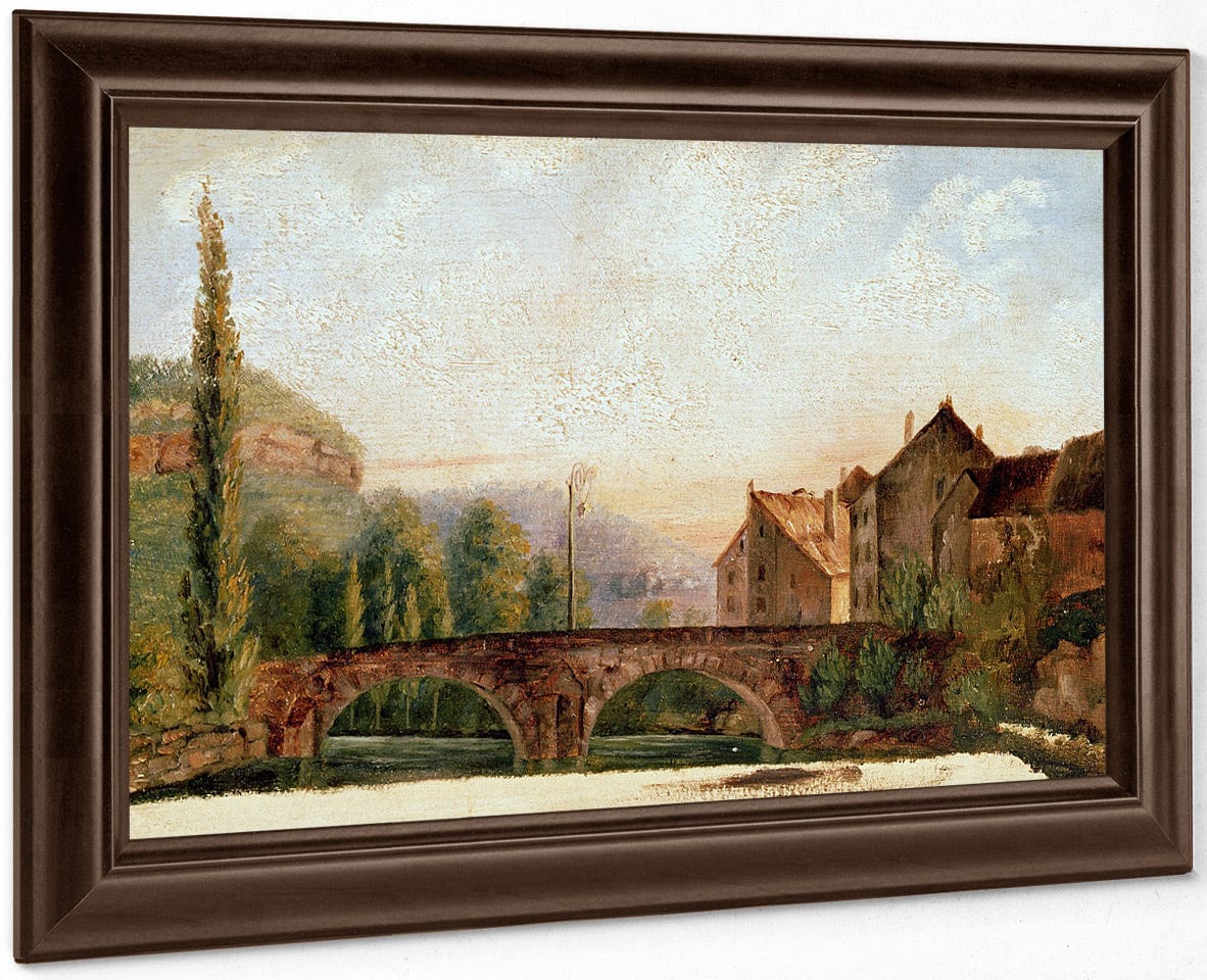 The Pont De Nahin At Ornans By Jean Desire Gustave Courbet - Image 6
