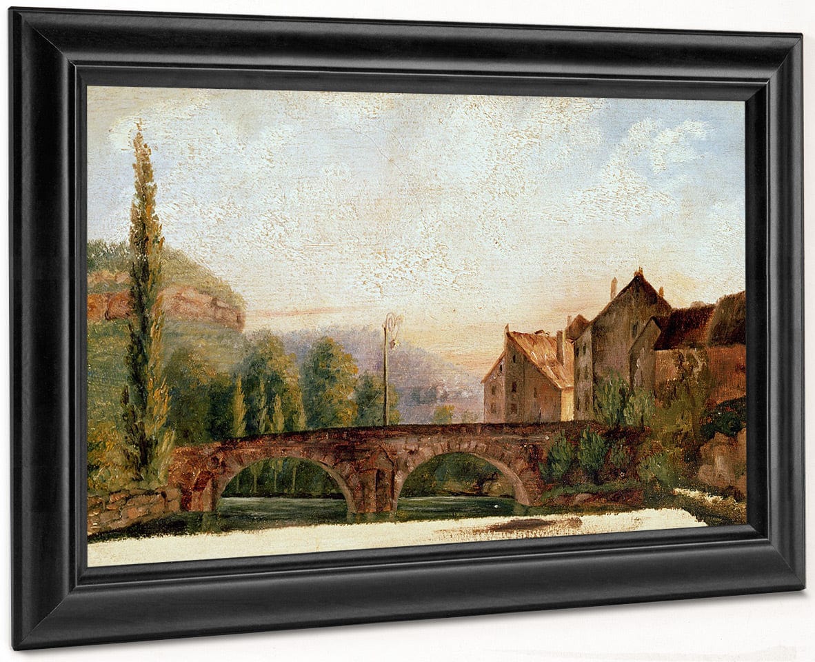 The Pont De Nahin At Ornans By Jean Desire Gustave Courbet - Image 8