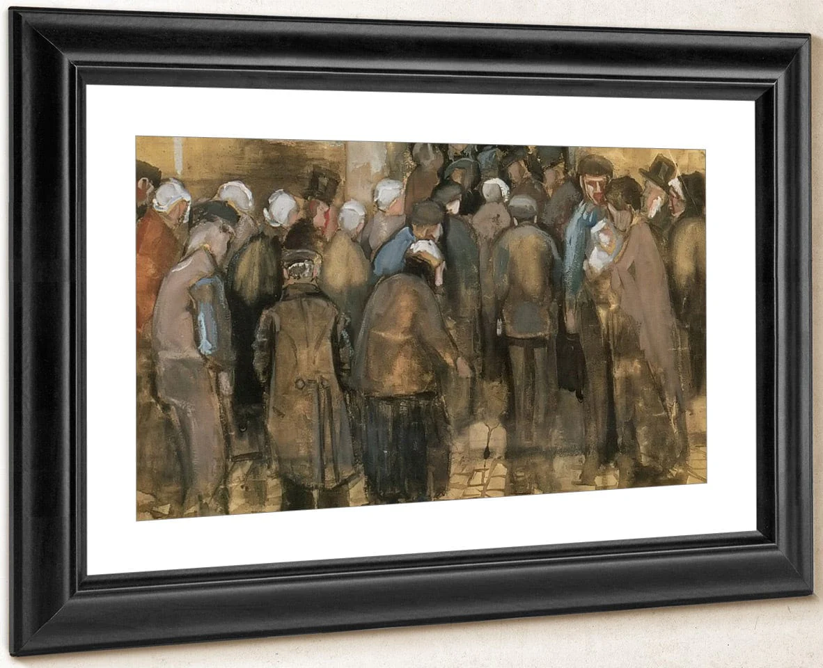 The Poor And Money By Vincent Van Gogh - Image 4