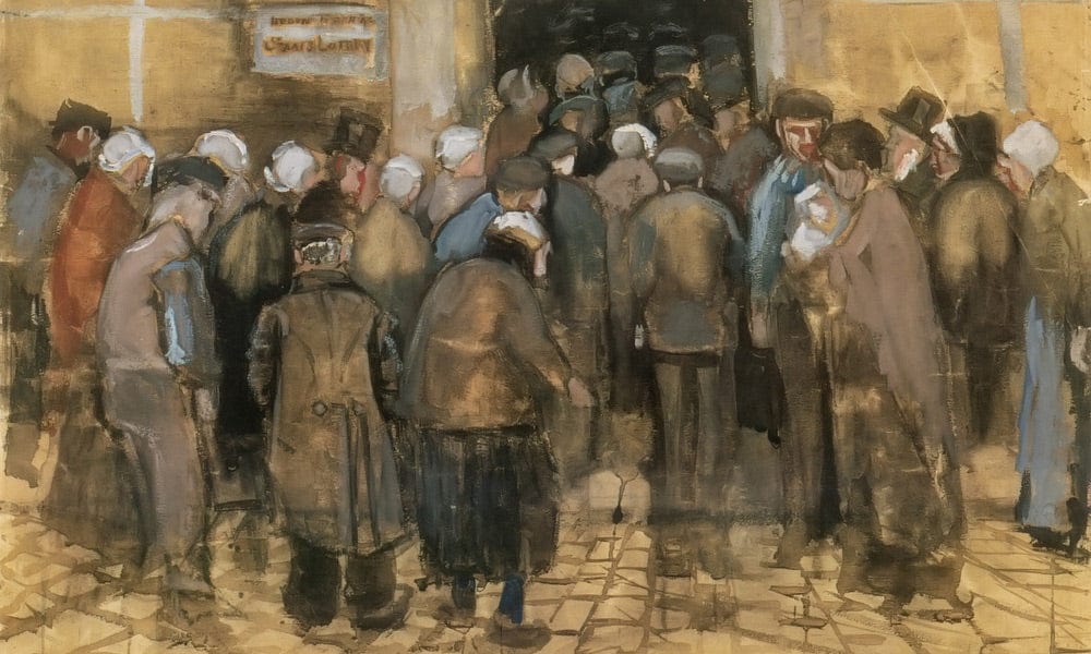 The Poor And Money By Vincent Van Gogh - Image 7