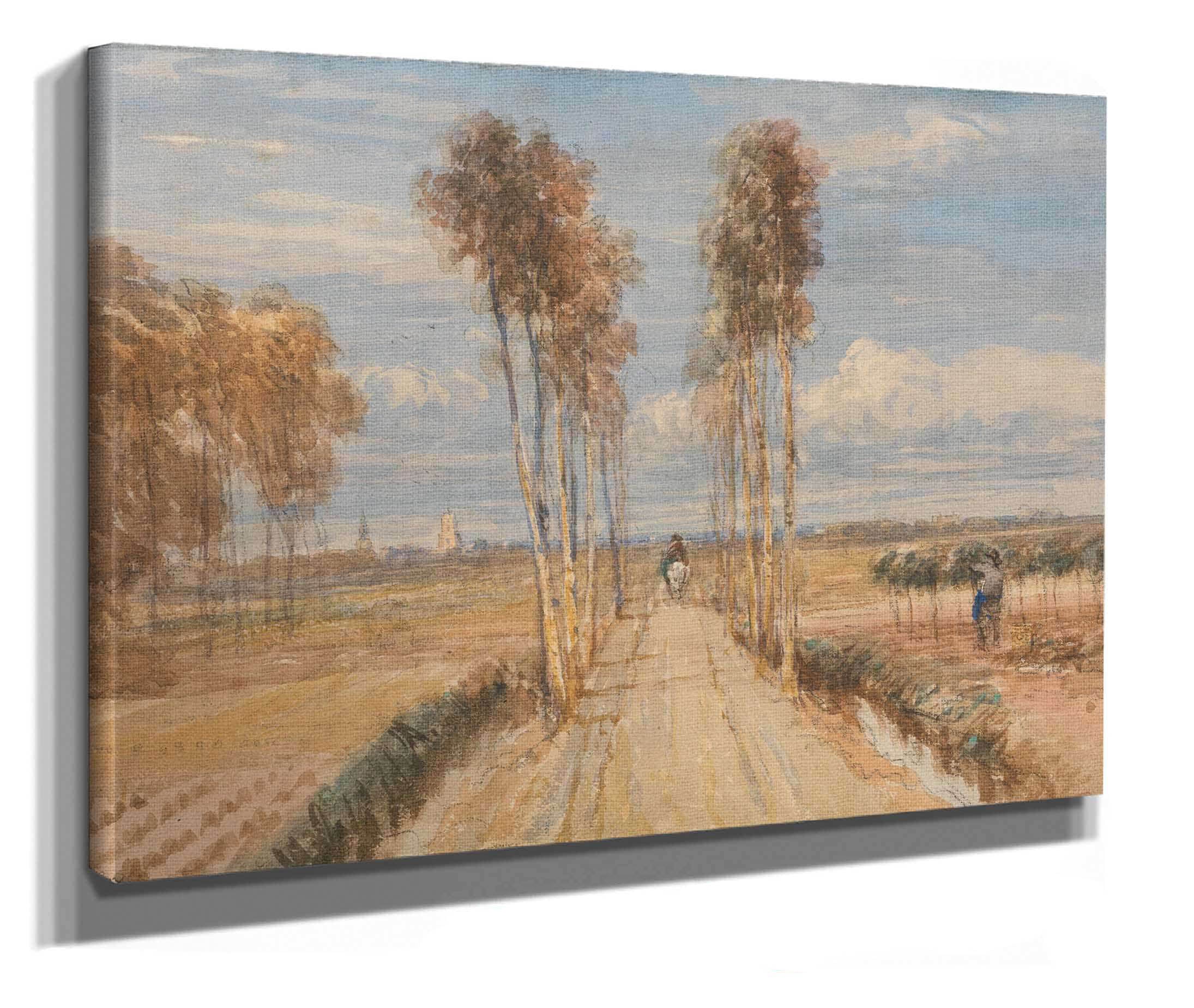 The Poplar Avenue After Hobbema by David Cox - Image 2