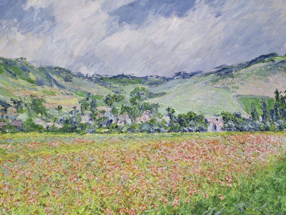 The Poppy Field Near Giverny By Claude Monet - Image 7