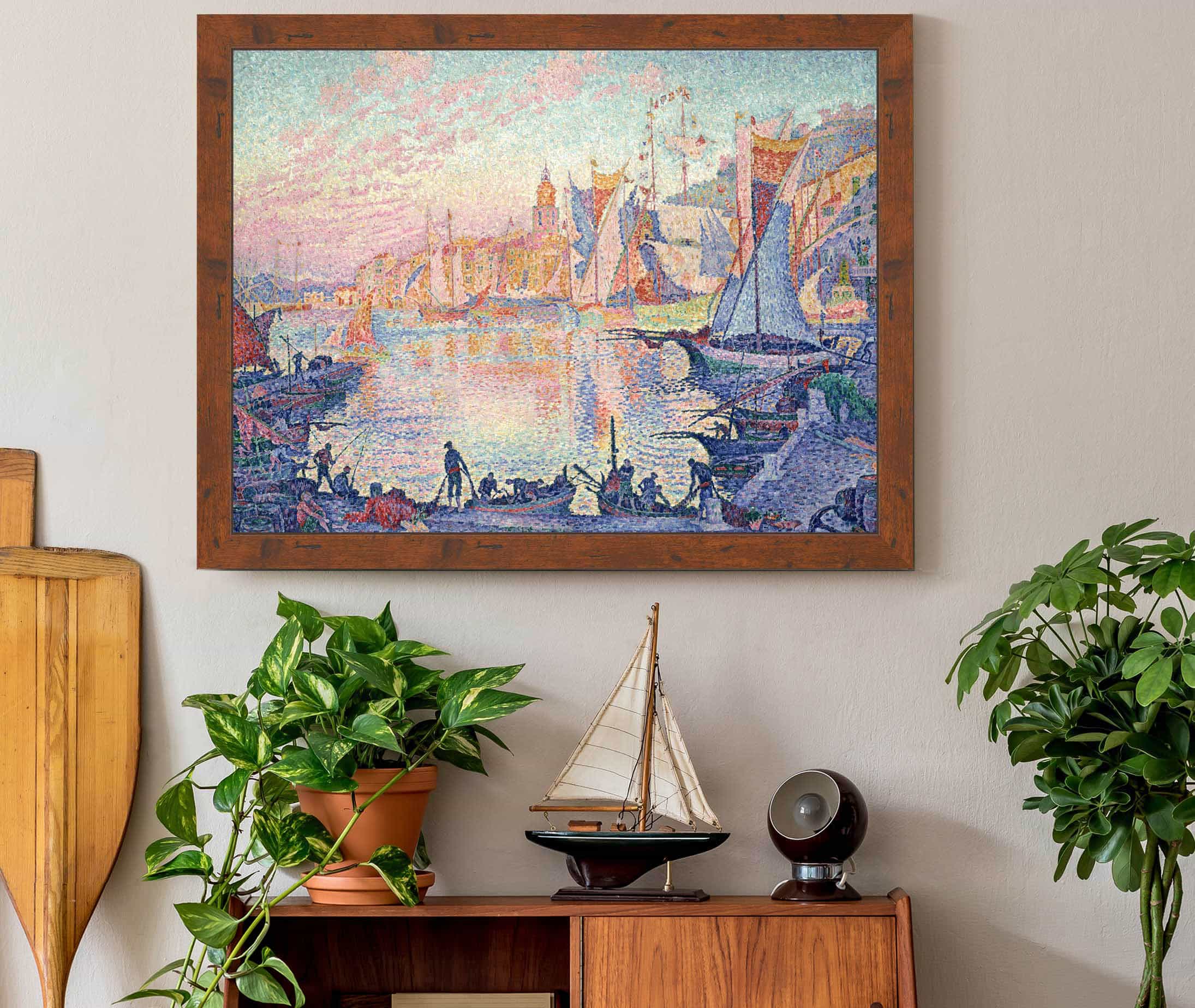 The Port Of Saint Tropez by Paul Signac - Image 3