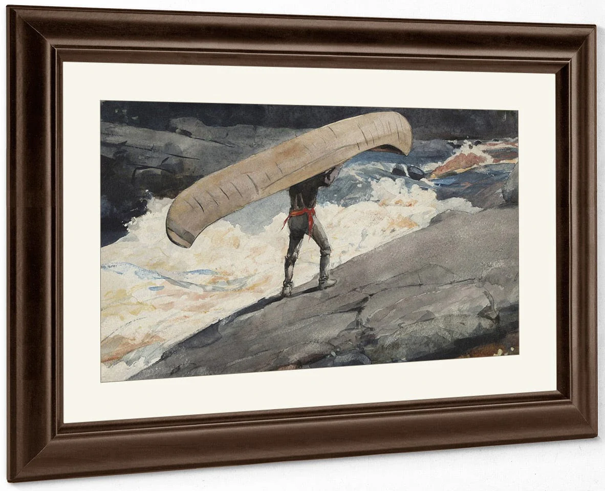 The Portage By Winslow Homer - Image 5