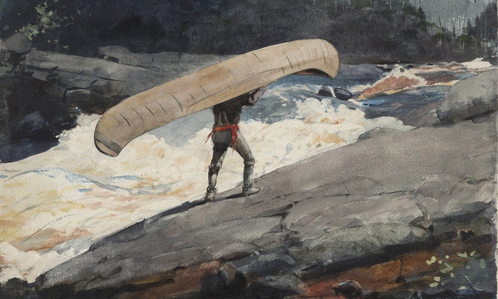 The Portage By Winslow Homer - Image 7