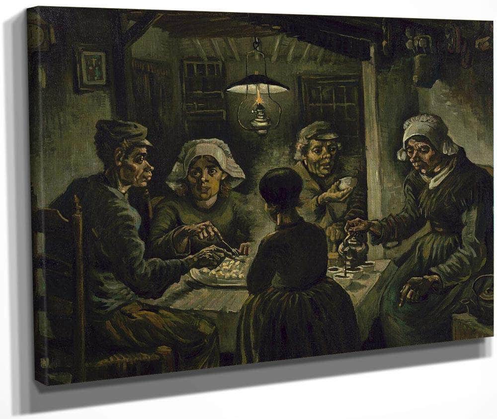 The Potato Eaters By Vincent Van Gogh