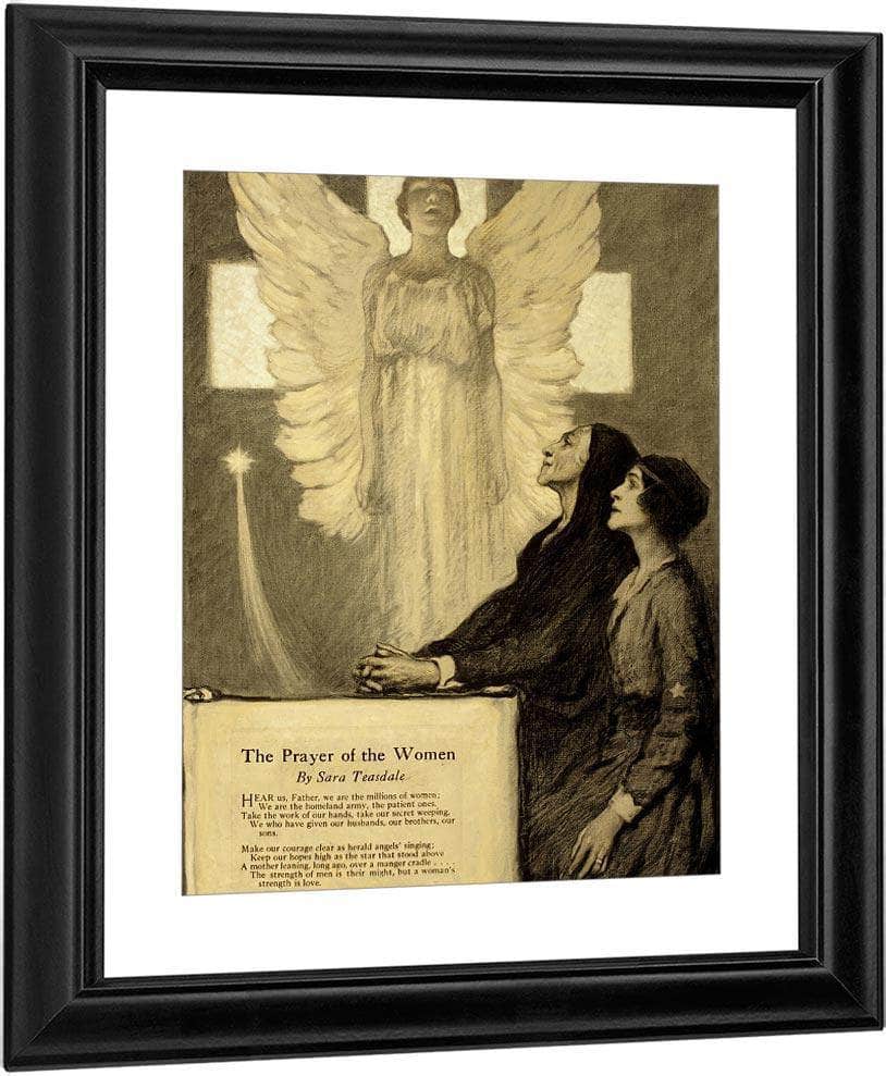 The Prayer Of The Women By Francis Luis Mora - Image 3