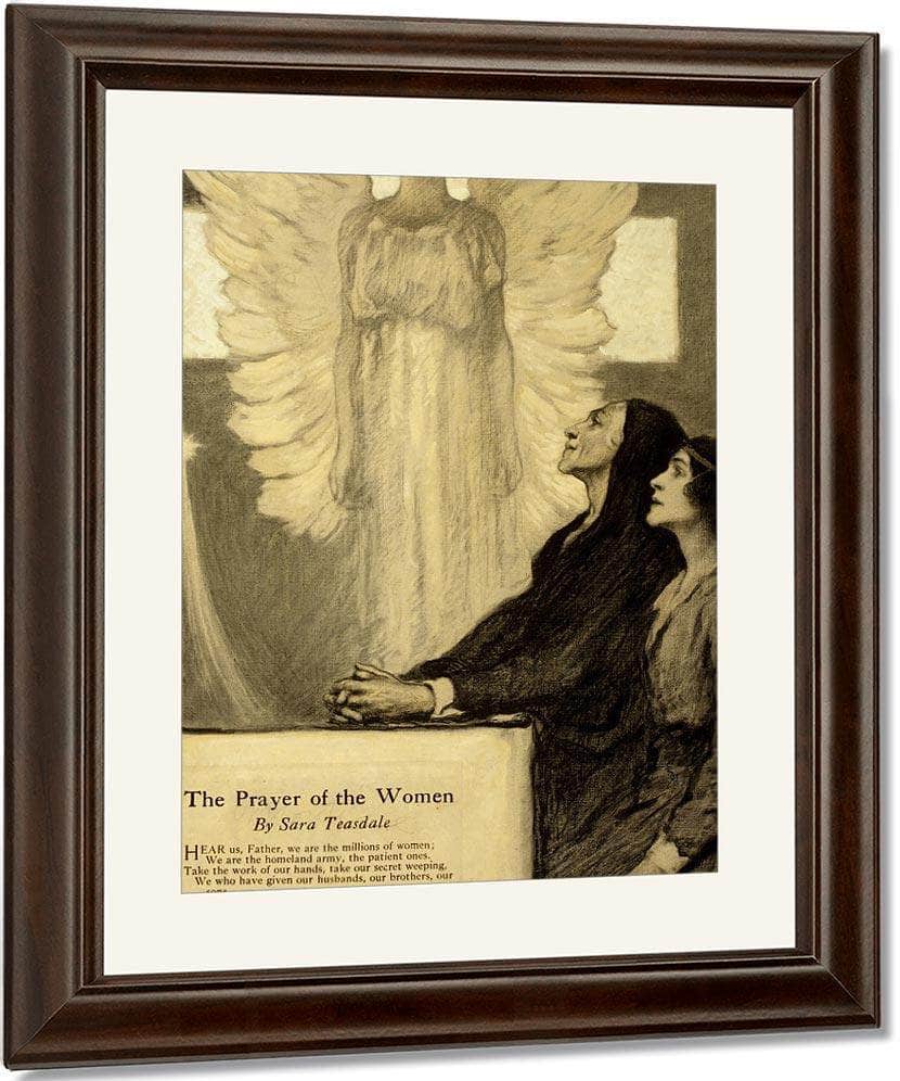 The Prayer Of The Women By Francis Luis Mora - Image 4