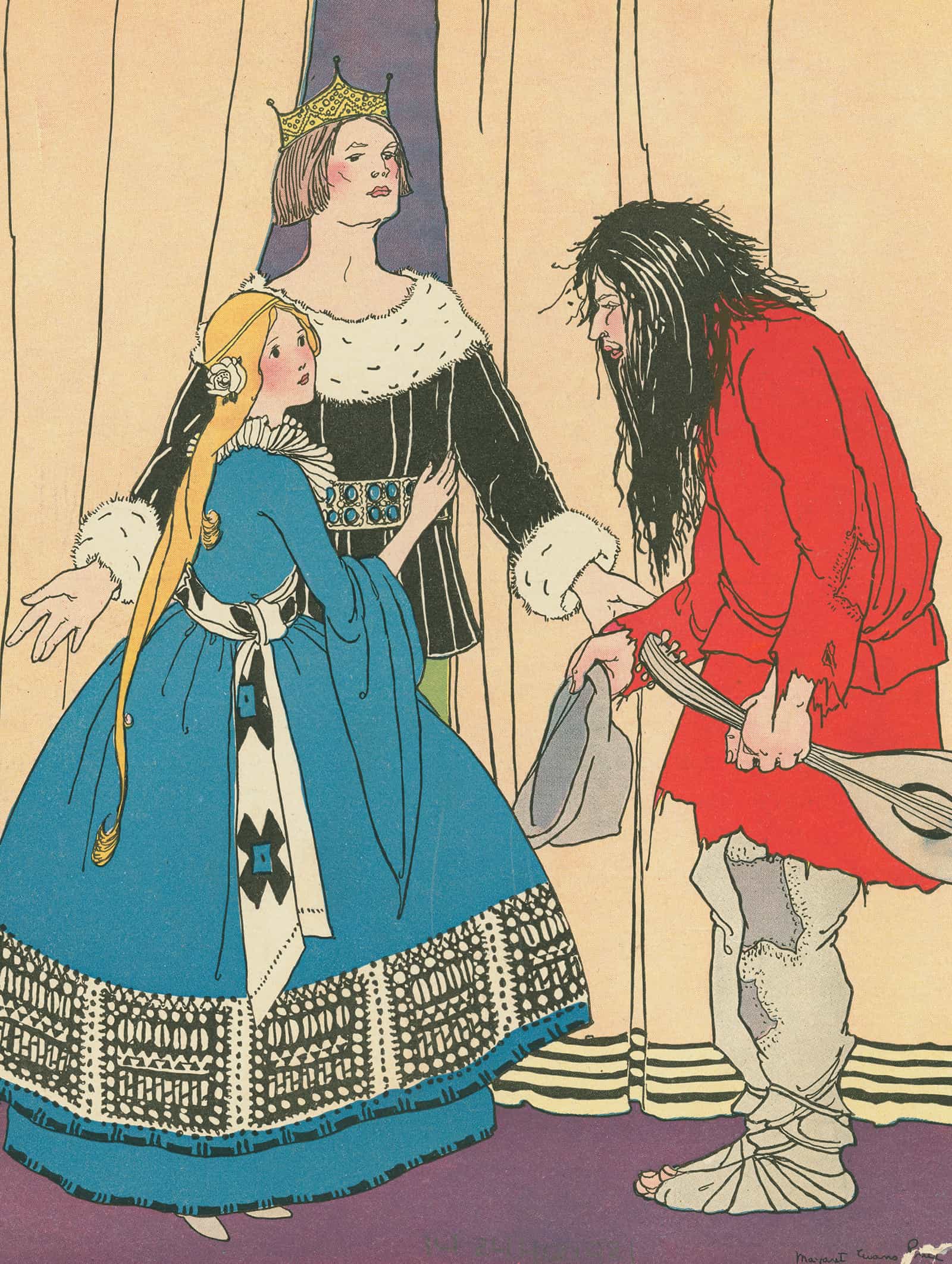The Princess And The Ragged Ballad Singer by Margaret Evans Price
