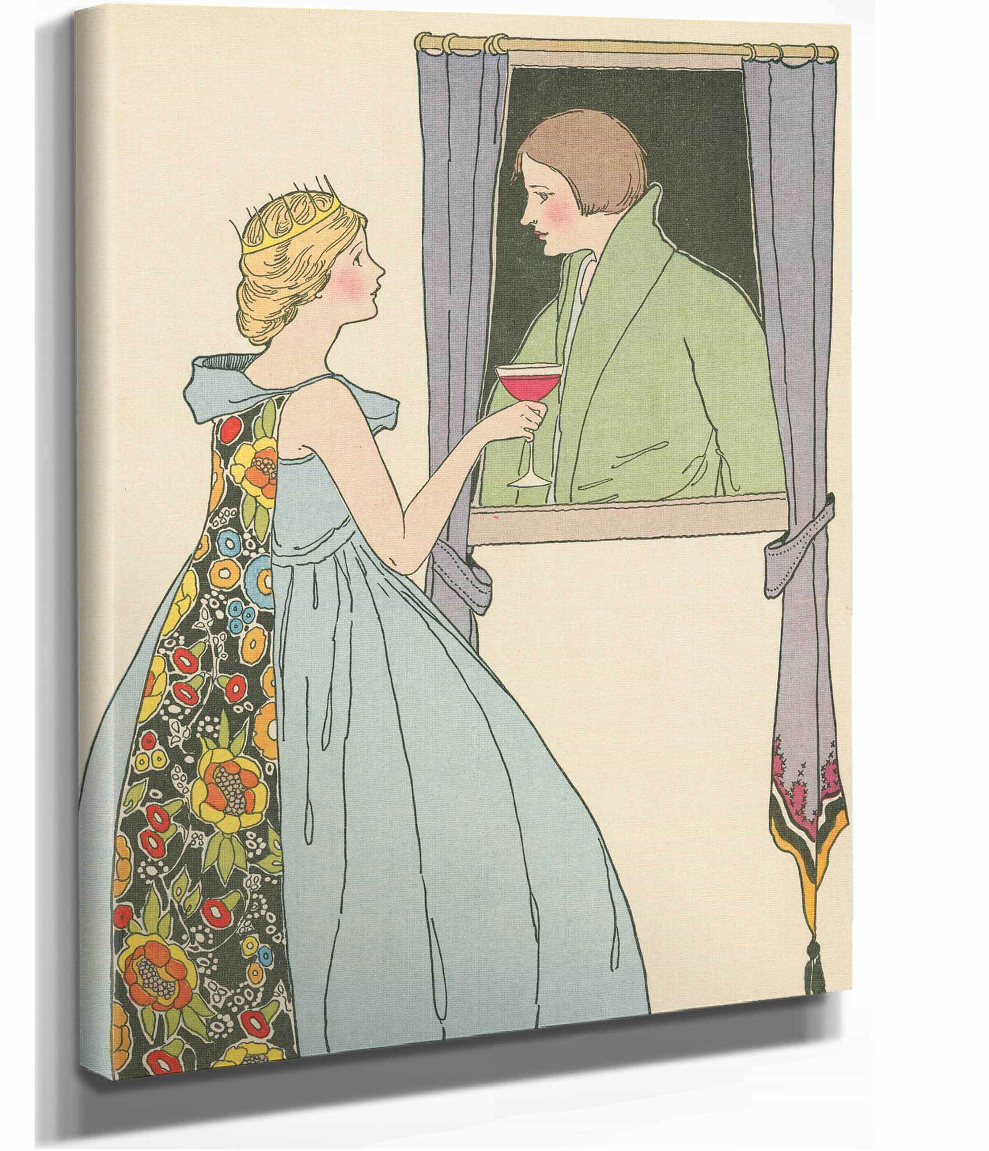 The Princess Offered The Soldier A Goblet Of Wine by Margaret Evans Price - Image 2