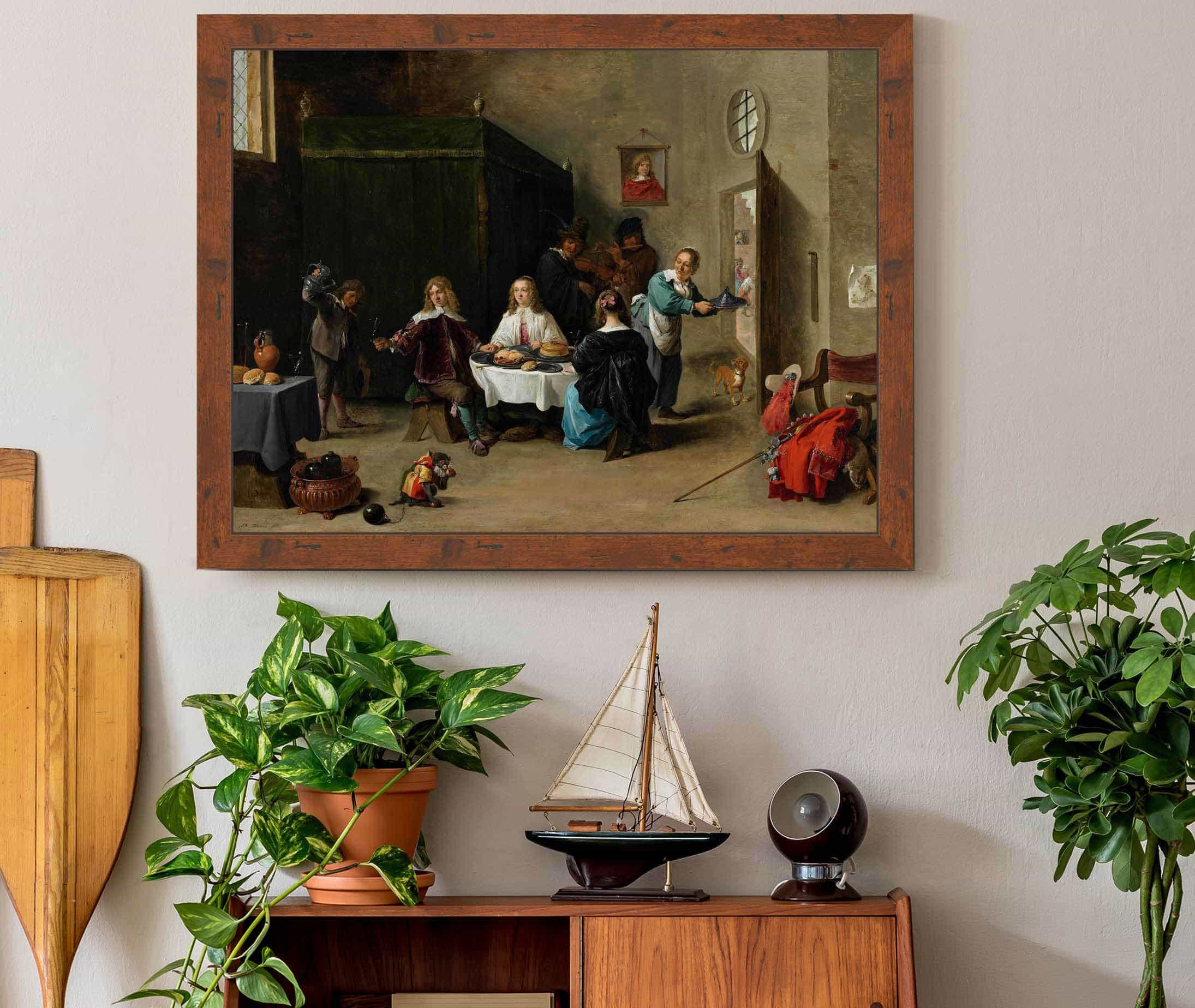 The Prodigal Son by David Teniers The Younger - Image 3