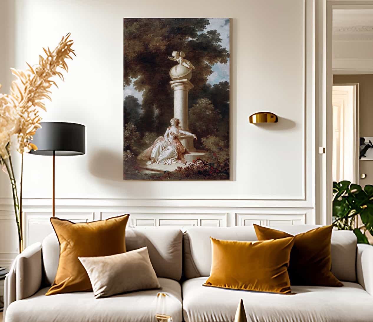 The Progress Of Love Reverie By Jean Honore Fragonard - Image 2