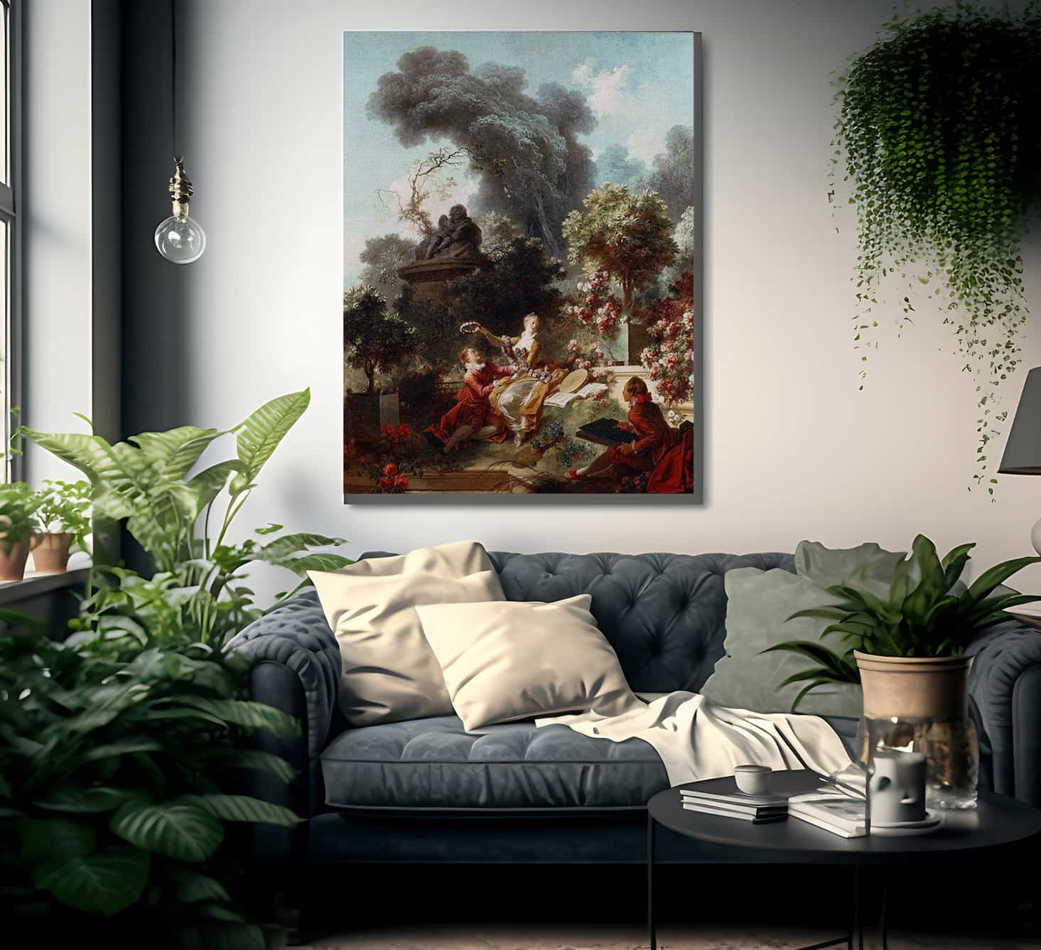 The Progress Of Love   The Lover Crowned 1771 72 Rococo 317 8X243 2Cm The Frick By Jean Honore Fragonard - Image 2
